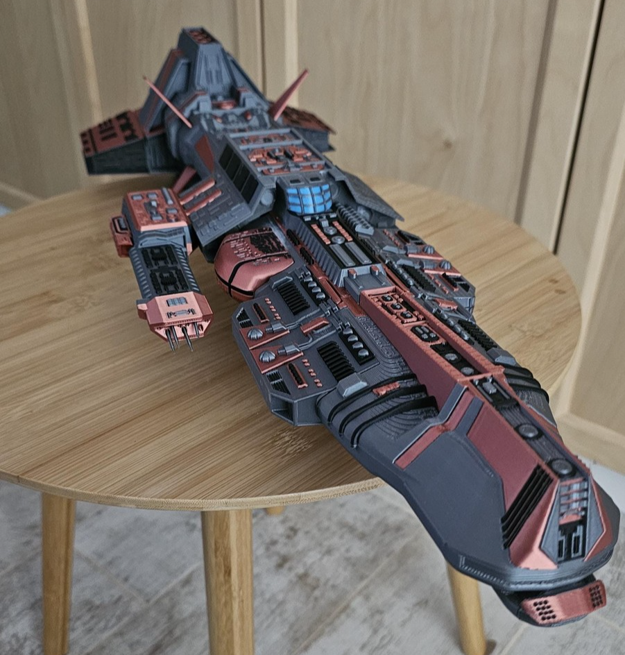 Stargate Atlantis Aurora Class, Lantean Battleship Replica Model