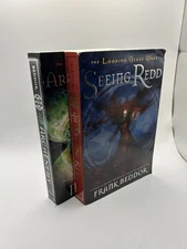 The Looking Glass Wars Frank Beddor Lot Of 2 Signed Paperback Books (Books 2&3)