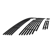 Fits 2006 Chevy Silverado 1500HD/07 Classic Stainless Black Billet Grille Combo