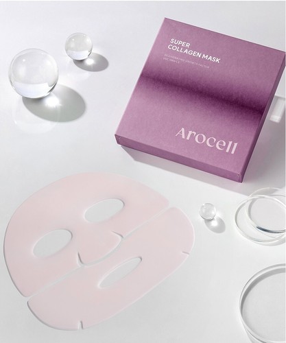 Arocell Super Collagen Mask 42g 3 Box (12sheets) Reverse Your Age Rejuvenating - 第 2/9 張圖片