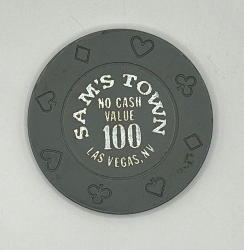 SAM'S TOWN LAS VEGAS NV 1990's 8-SUITS 100 NCV H/S SILVER