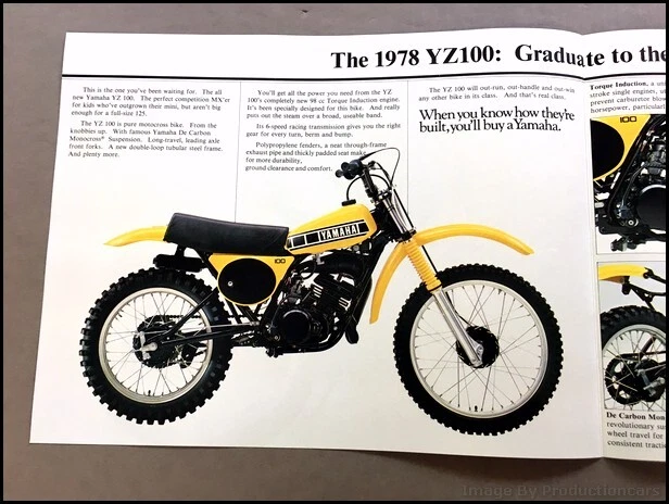 Vintage yamaha cheap yz for sale
