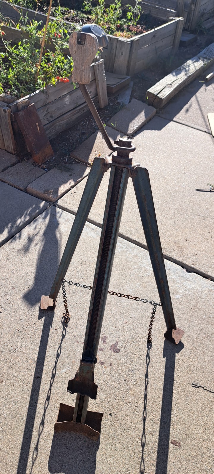 Vintage Tripod Automotive Bumper Jack eBay