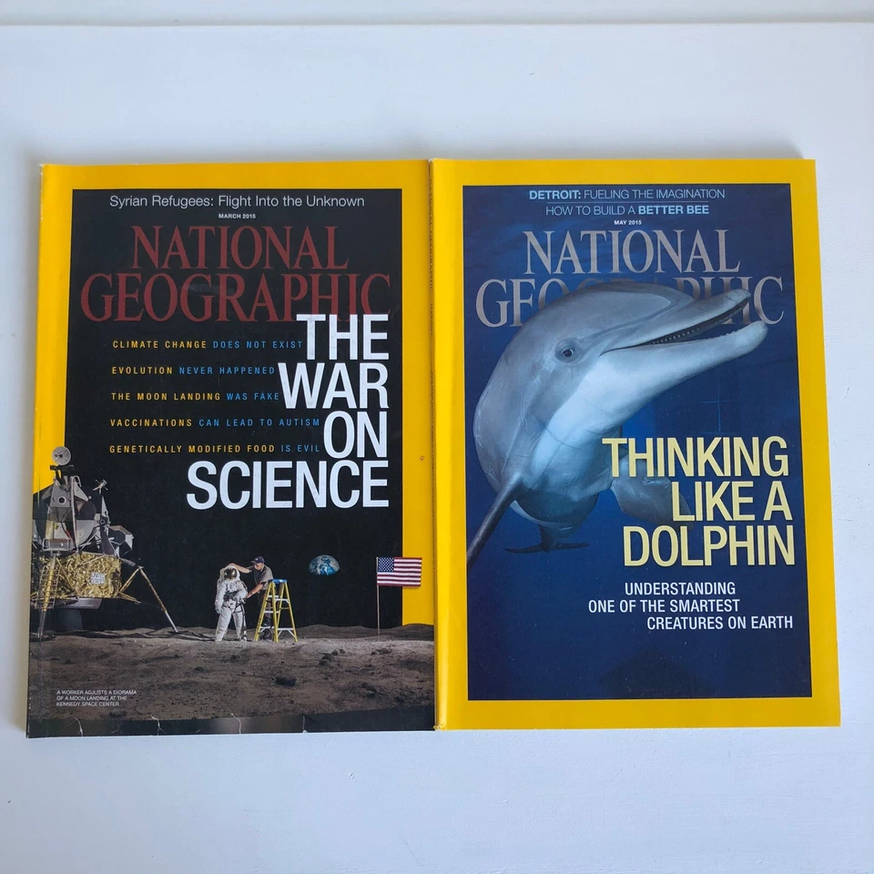 2015 National Geographic Magazines x6 Half Year Set Jan Feb Mar May Jul Sep - Image 4 of 4
