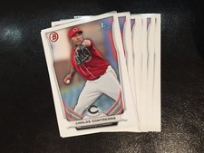2014 Bowman BP65 Carlos Contreras 15 count lot Cincinnati Reds