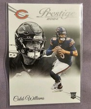 2024 Panini Prestige Caleb Williams RC #401 Chicago Bears Rookie Base Set Card