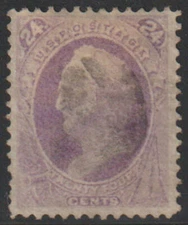 MALACK 153 VF+, very faint cancel, NICE! c1026