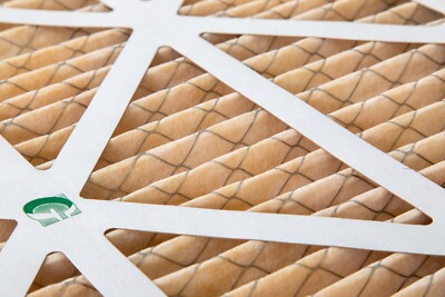 Glasfloss 24x24x4 MERV 10 Pleated 4 inch AC Furnace Air Filters. Quantity 2. Actual Size: 23-3/8 x 23-3/8 x 3-3/4