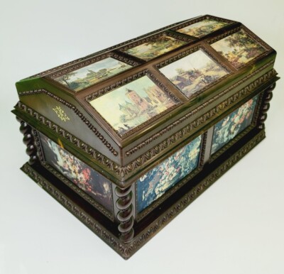 米国ヴィンテージ セルロイド リングボックス セルロイド リングケース