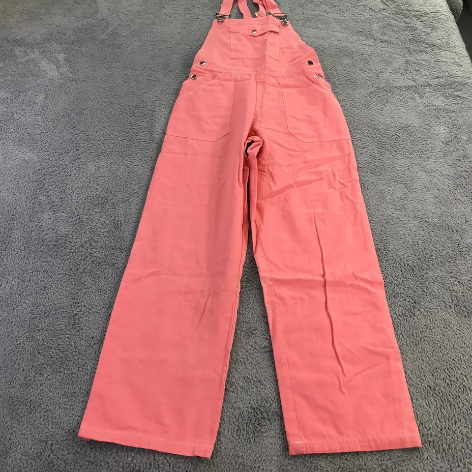 Mono LF Markey para mujer 2 US Marcy peto lona rosa bolsillo una pieza Foto 2 de 4