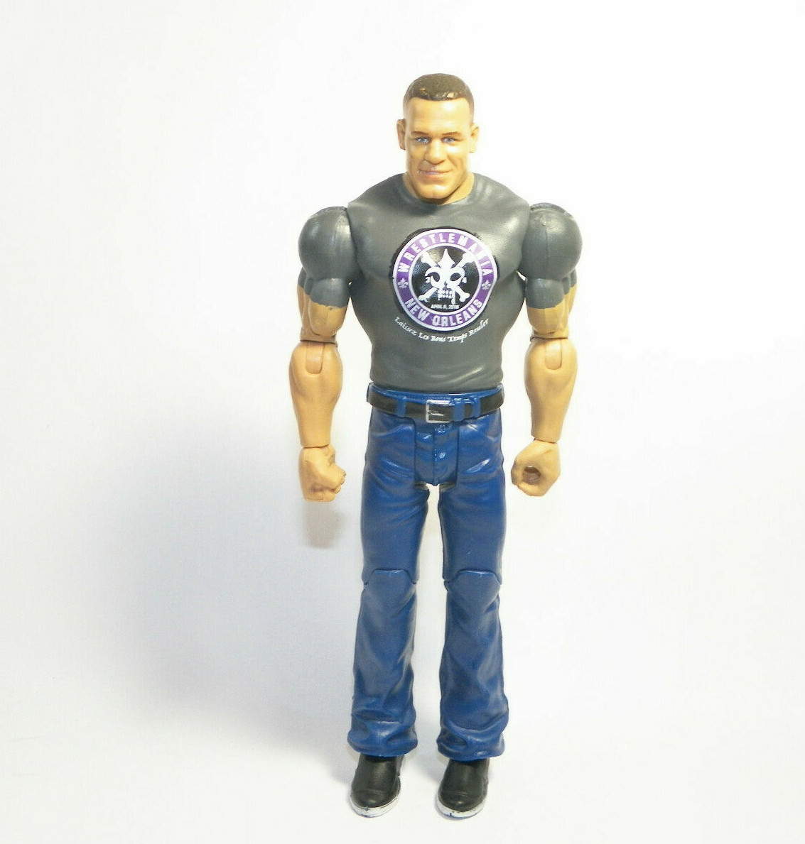 WWE John Cena Mattel Figure Wrestlemania 35 New Orleans 2018 7"