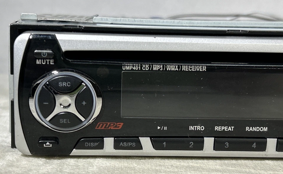 CD player de carro Phase Linear por Jensen UMP401 com controle remoto MP3 WMA - Imagem 3 de 4