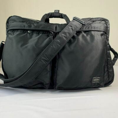 Yoshida Bag PORTER TANKER 3WAY BRIEFCASE Black 622-09308 W:15.8in