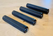 4 Pack-1/4" Female to 1/4" Female Coupler Adapter for Stereo TRS or Mono -6.35mm