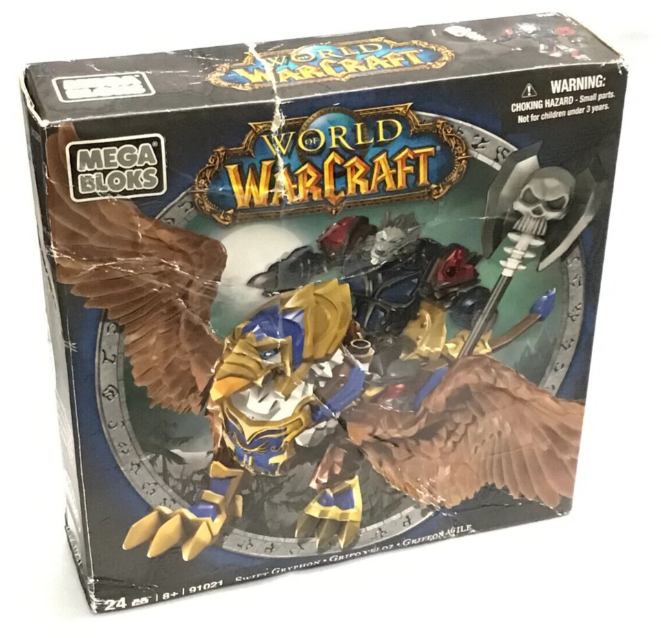 Mega Bloks 91021 Swift Gryphon WoW World of Warcraft  Mattel B-WARE - Bild 1 von 1