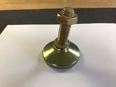 Carr Lane CL-10-SLF Stud Leveling Foot, 5/8-11 Thread, 2-1/2 Base Diameter