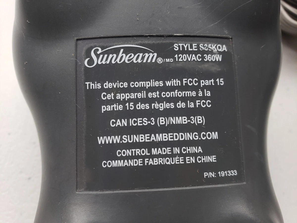 Sunbeam s85kqa outlet