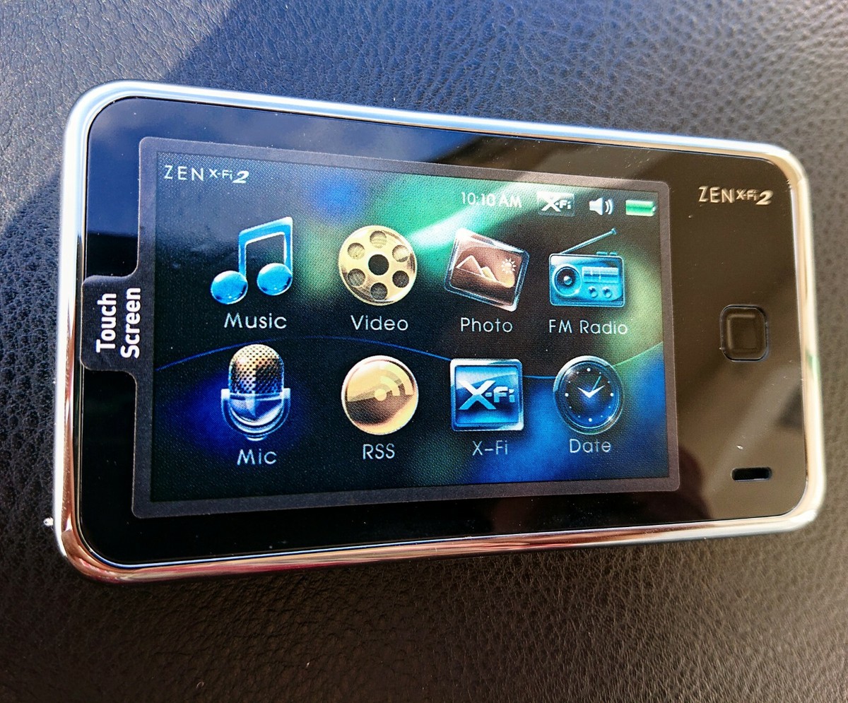 New Creative ZEN X-FI 2 Audio Mp3 Player 16GB Black Color **Open