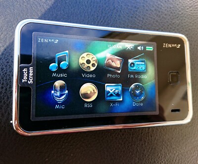 New Creative ZEN X-FI 2 Audio Mp3 Player 16GB Black Color **Open Box**
