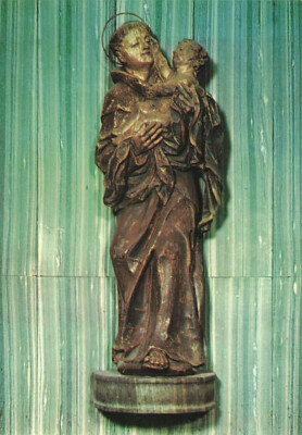 alte AK Westminster Cathedral - Statue of St. Anthony Ansichtskarte cdg5480c