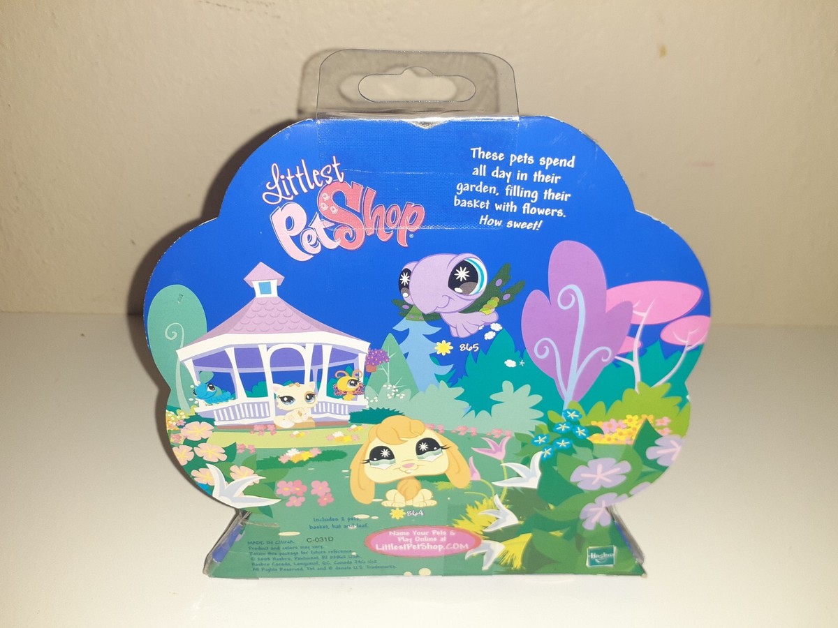 ✨ Littlest Pet Shop LPS # 864 Bunny Rabbit and 865 Dragonfly NEW