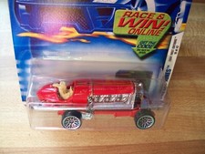 Hot Wheels 2002 First Editions Torpedo Jones in Red #18 of 42 Collector #030