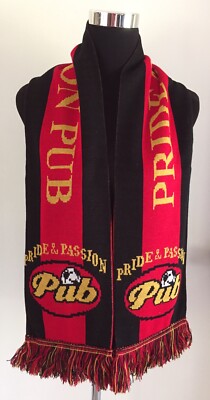 PRIDE PASSION PUB Soccer Brew BAR Eatery Restaurant SALOON Scarf