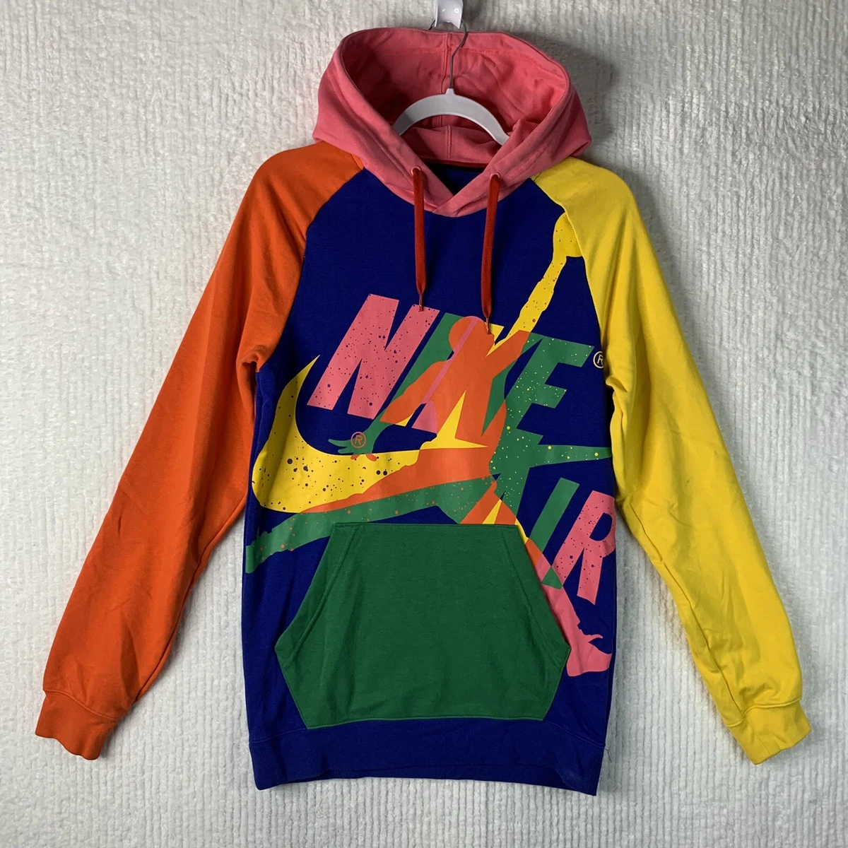 Nike Air Jordan Jumpman Colorblock Mens Small Pullover Hoodie RN 56323 |  eBay