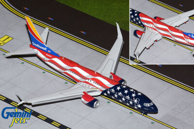 Gemini Jets 1:200 Southwest 737-800 Freedom One Flaps Down G2SWA1042F IN STOCK