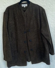 OPUS 204 VTG Seattle  Wool Jacket Women’s 3 Brown L