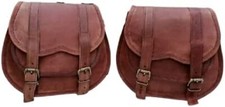 Saddle Pannier Handmade Leather Bike Bag, Saddle Panniers, Leather Bag.