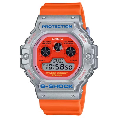 CASIO G-SHOCK DW-5900EU-8A4 ORANGE/SILVER MEN'S DIGITAL WATCH