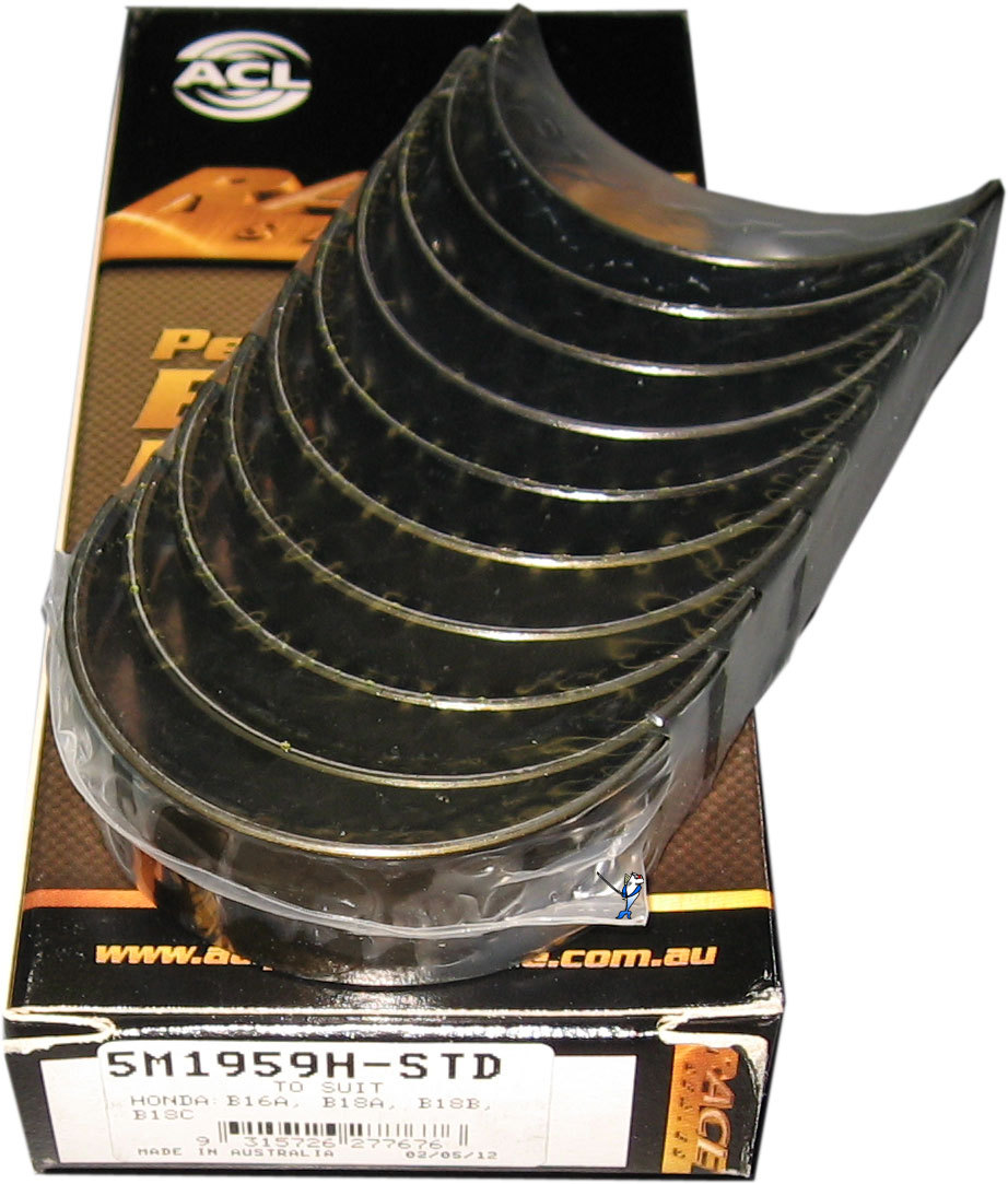 B18A/B LS Rod Bearings Integra LS/RS/GS 90-01 DA DB DC - Real Street Performance - Foto 5