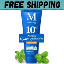 Mouthology 10 Nano Hydroxyapatite Toothpaste Fluoride Free , Whitening ,