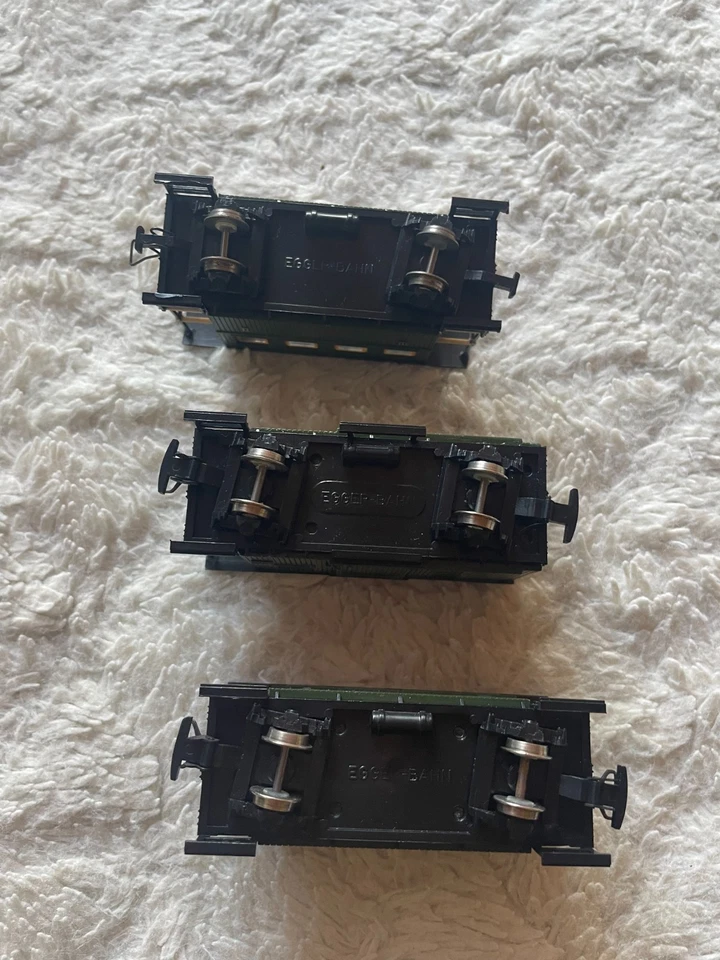 EGGERBAHN H0e 3 x Personenwagen/Packwagen - Bild 3 von 3