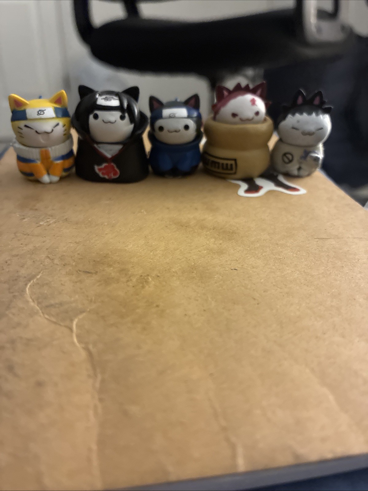 Mega Cat Project Naruto Mini Figure 5 Piece