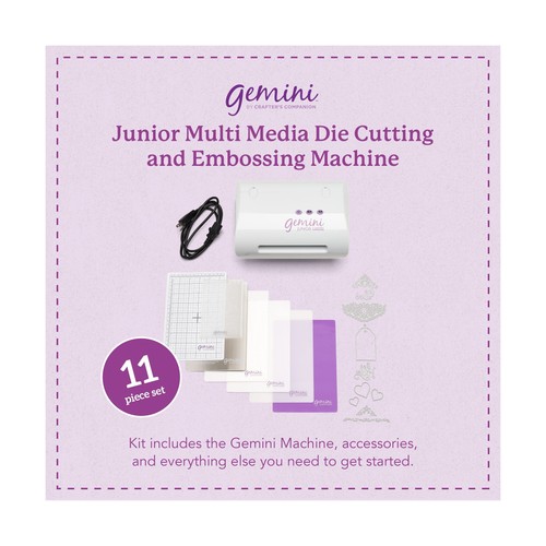 Gemini Twin-Function Cutter & Embosser Crafter's Companion Gemini Junior Jnr ... - Picture 2 of 8