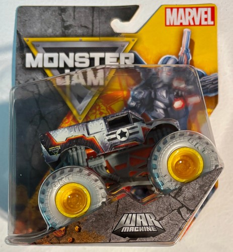 Spin Master 2026 Monster Jam MARVEL Series WAR Machine #20154362 1:64 Scale - Afbeelding 1 van 3