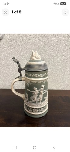 Villeroy & Boch Limited Edition Lidded Stein Frühling Breweriana Germany