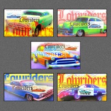 2026 Lowriders Forever Stamps Set of 5 FDCs: Series 2: Cachets Ciccolella