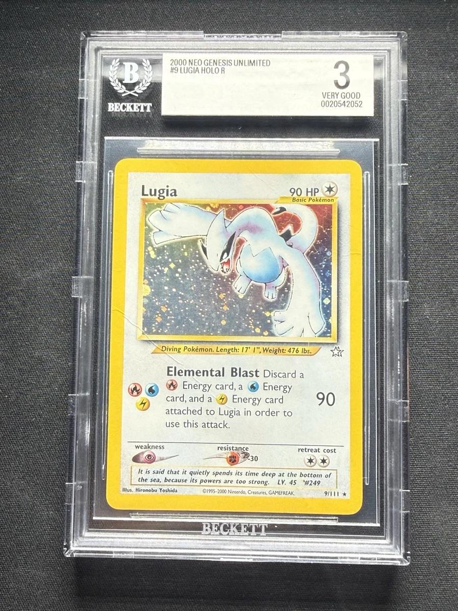 Pokémon TCG Grade 3 English Collectible Individual Card Games for
