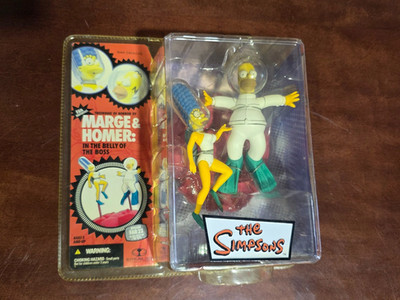 McFarlane Toys The Simpsons Treehouse of Horror IV   Marge & Homer   Sealed