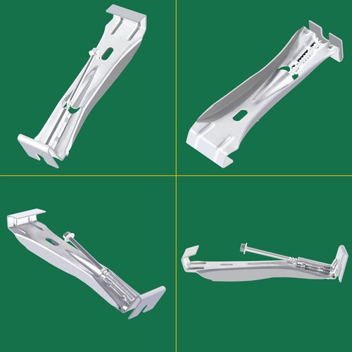Quick Screw Gutter Hangers 5 Inch- 100 Pack - 5 Inch Gutter Clips Hidden Gutter - Picture 8 of 8