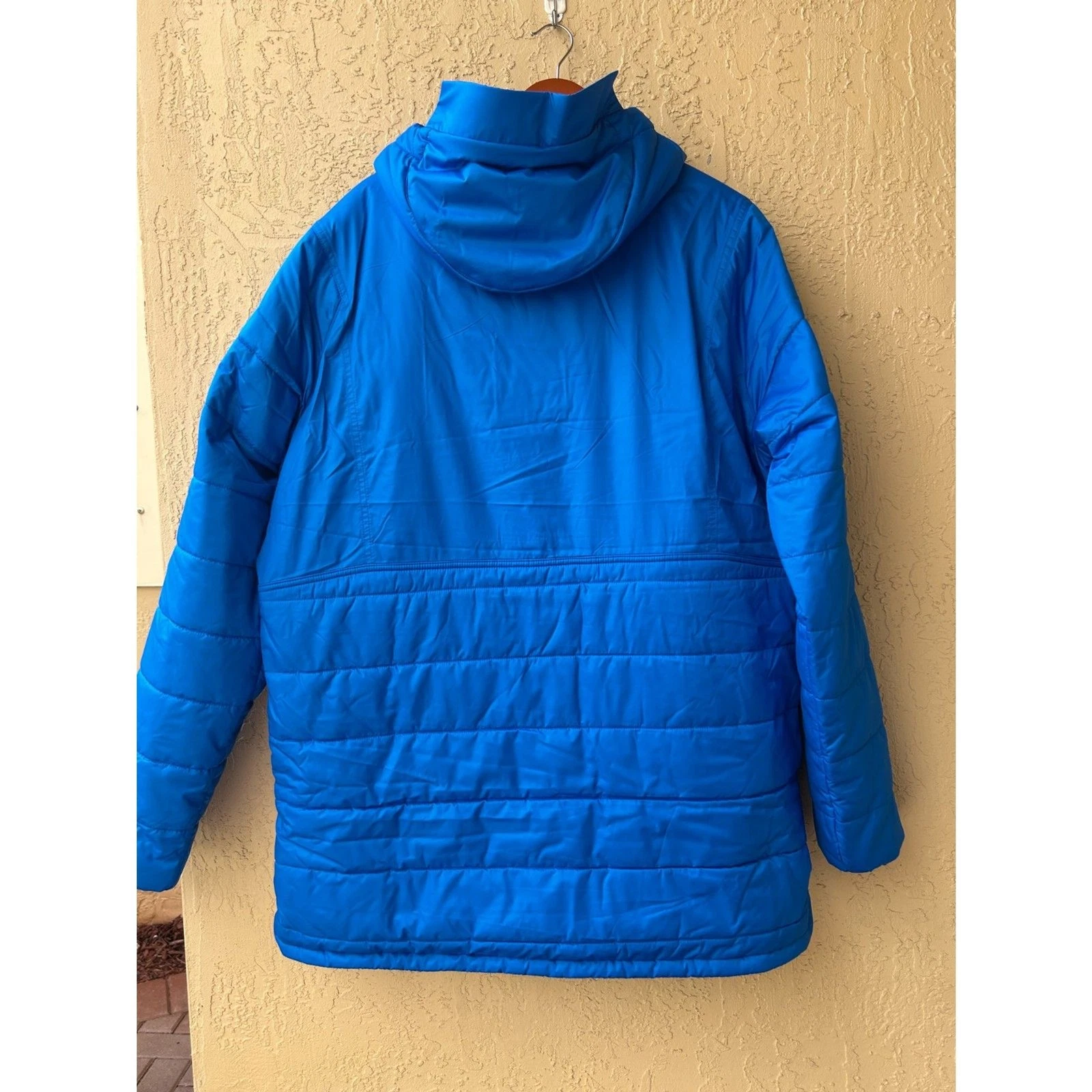 PUMA LIGA Sideline Bench Jacket Men's XL Blue Hooded Puffer warmCELL NWT - product detail image 2
