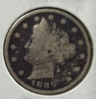 ^ 1889 Liberty "V" Nickel     ^^  VERY GOOD  ^^    137 YRS OLD     3794 — photo 1