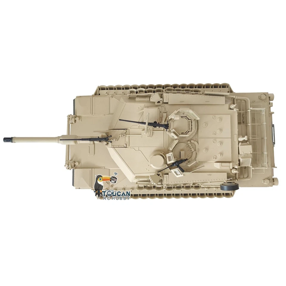 Full Metal Military RC Tank 1/16 Abrams M1A2 3918 TUSK II Electronic Vehicles - Image 4 of 4