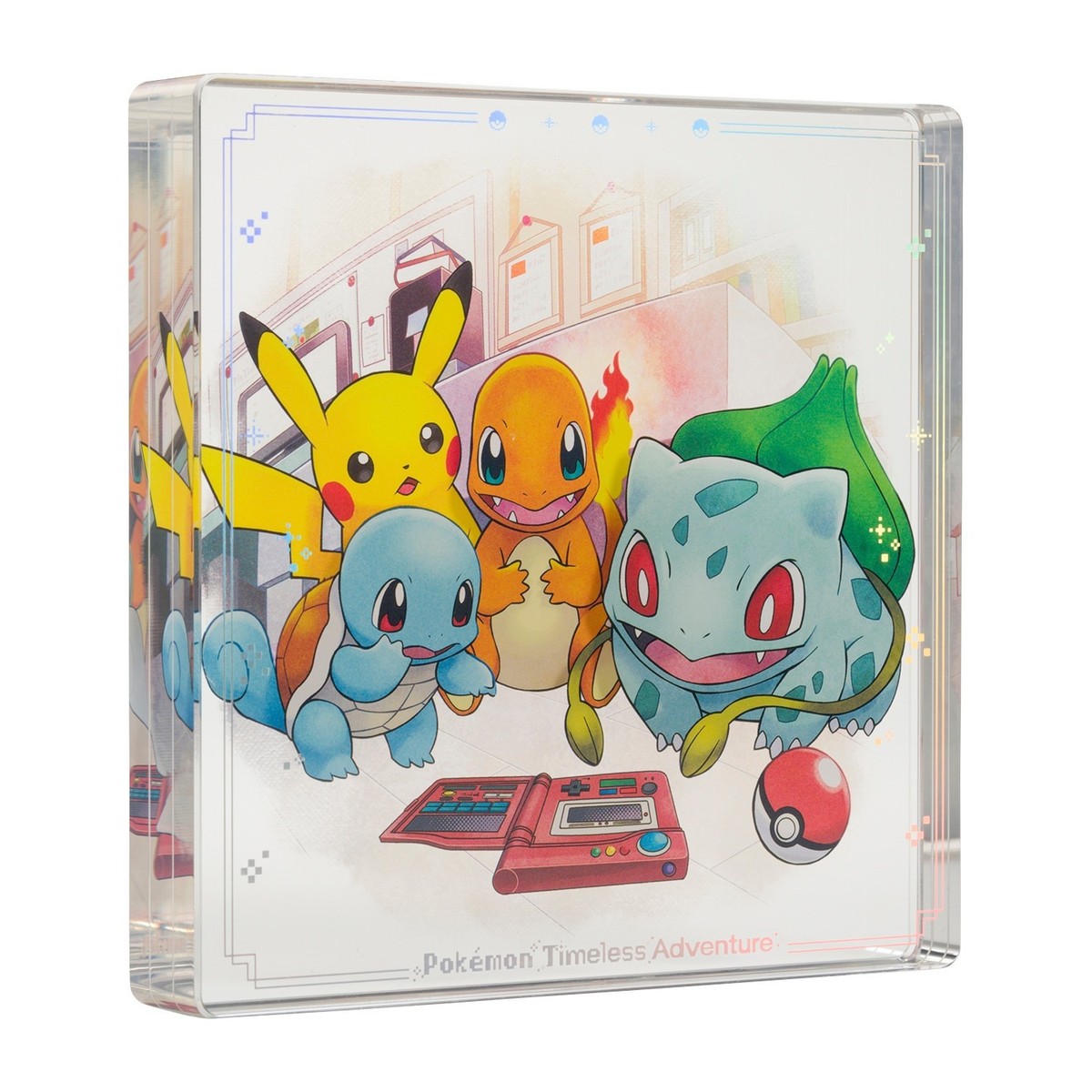 Acrylic Block Stand : Pokemon Timeless Adventure Kanto Pokemon