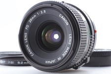 MINT CANON NEW FD 28mm F2.8 Vintage Manual Focus Lens FD Mount From Japan 895