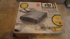 IOMEGA 10012 Zip 100 Parallel Port Drive , 3 Drives in 1