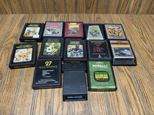 Atari 2600 Commodore Imagic- games lot 13 Games - Mario Bros Donkey Kong Junior
